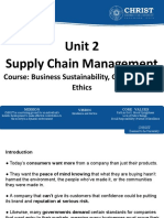 Unit 2 Supply Chain Management