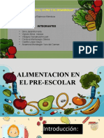 Alimentacion Pre-Escolar