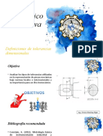 Tolerancias y Dimensiones 2