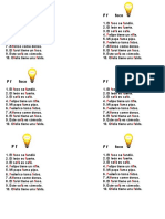 Actividades Letra F