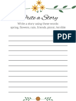 Write A Story PDF