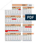 Actividades Del Año Escolar 2023