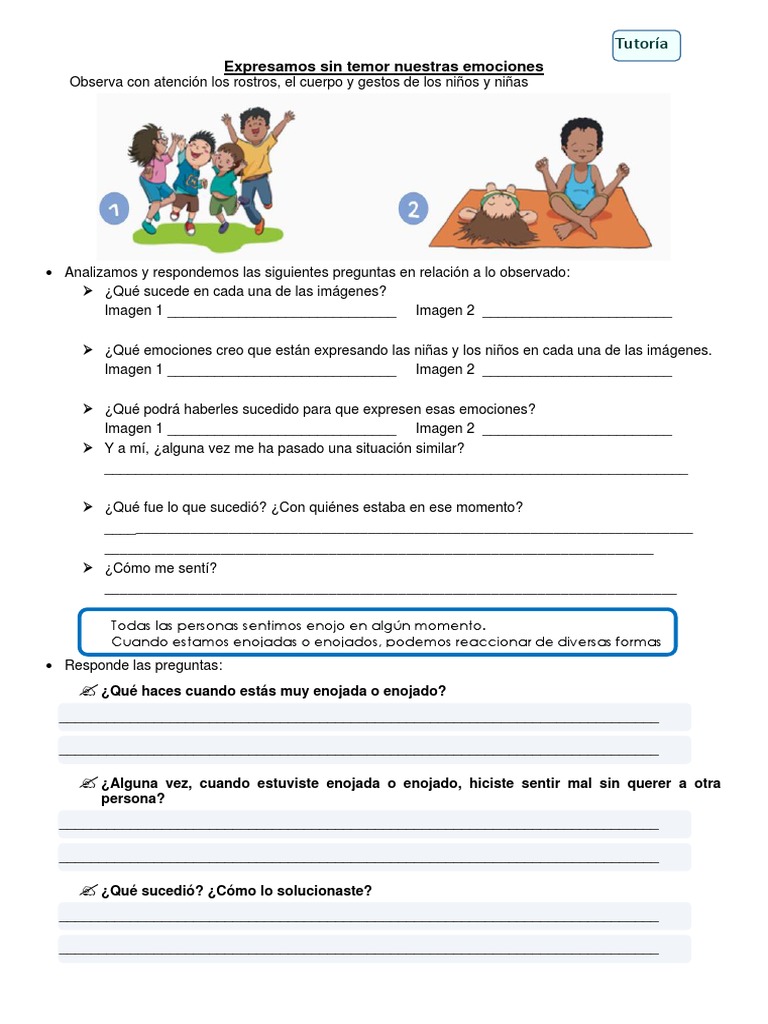 Técnicas de Regulación Emocional en Niños | PDF | Las emociones