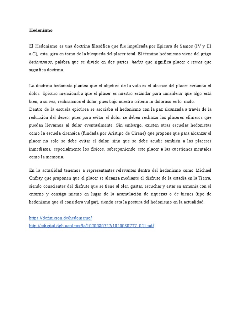 Hedonismo PDF | PDF, image size:768x1024