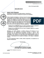 CPAAAAE Oficial Mayor Congreso PL 3518 Oficio Doc-Anexo