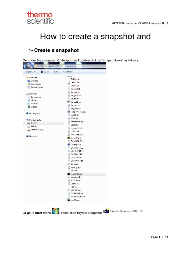How To Create A Snapshot PDF