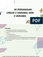 Materi 3 SPLDV Dan PLTV