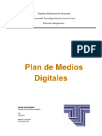 Plan de Medios Digitales