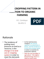 Crops & Cropping Pattern in Relation To Organic