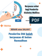 Berpuasa Sehat Bagi Penderita Diabetes Melitus