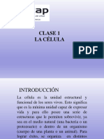 Clase 1 (La Celula) 2021 PDF