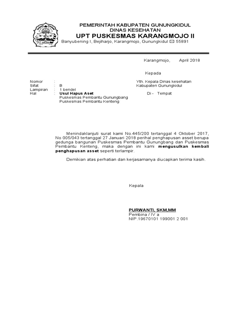 Usul hapus aset 2018 pdf