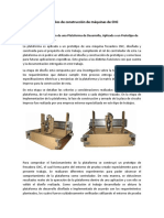 Ejemplos de Construcción de Máquinas de CNC