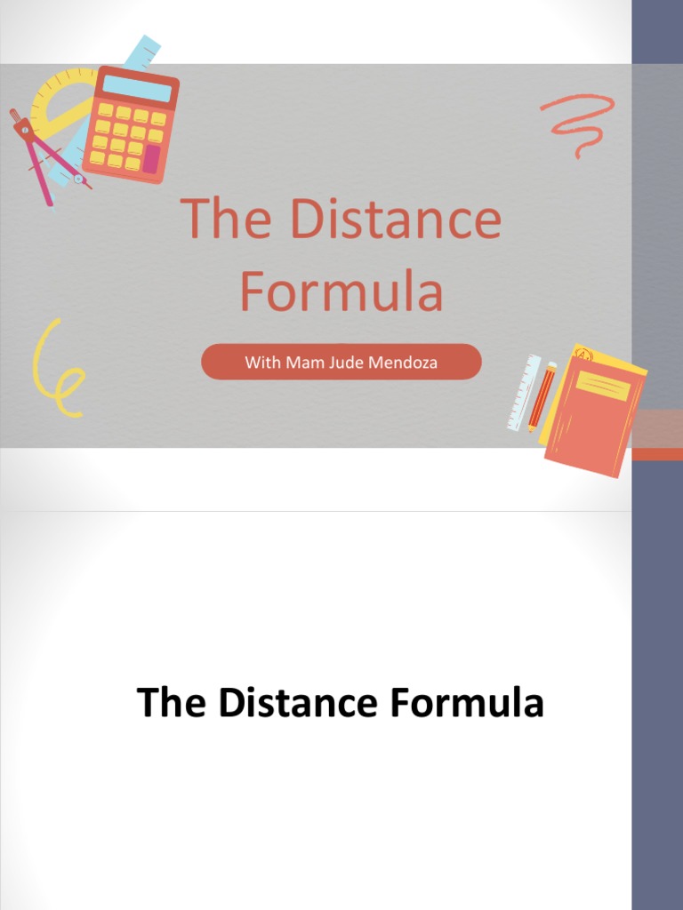 Distance and Midpoint Formulas Explained | PDF | Triangle | Elementary ...