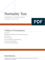 Normality Test