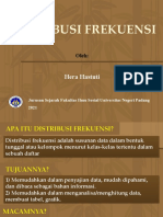 Distribusi Frekuensi