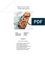 Proposal Kewirausahaan - Kelompok 3 PDF