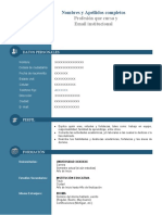 Nombres y Apellidos Completos: Profesión Que Cursa y Email Institucional