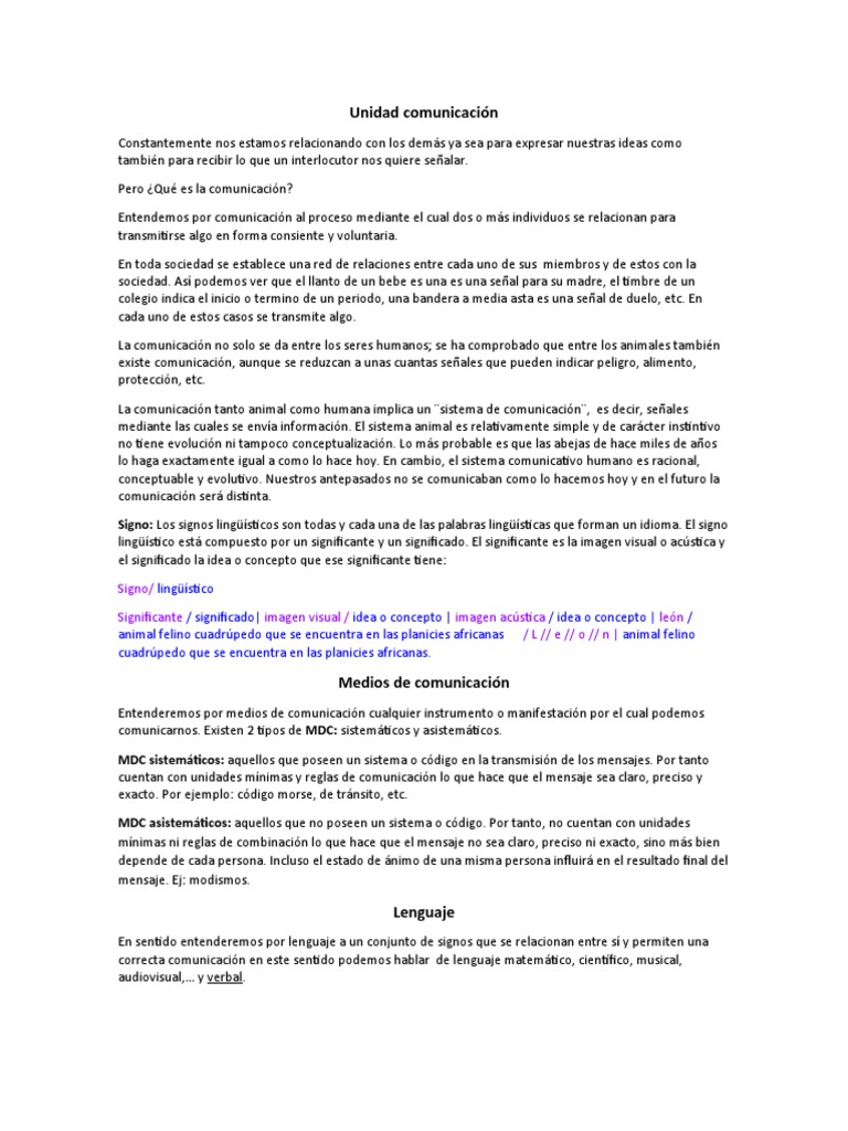 Unidad Comunicación PDF