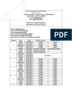 Control de Asistencia