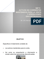Niif 5 Activos No Corrientes