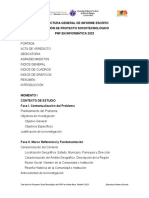 Estructura General Del Informe Escrito 2023 PDF