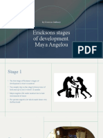 Erickson's Stages of Development Derreon Gaffeney