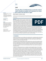 Water Resources Research - 2014 - Higashino - Modeling The Effect of Rainfall Intensity On Soil Water Nutrient Exchange in