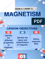 Lesson 2.1 Magnetism Magnetic Field and Magnetic Forces PDF