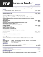 Data Science Tech Resume Template