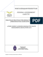 14Peraturan-Peraturan Perlesenan Tenaga Atom (Pengurusan Sisa Radioaktif) 2011 PDF