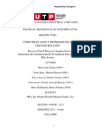 Proyecto Final - Planos y Metrados PDF