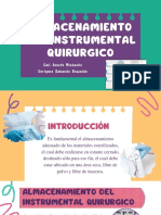 Almacenamiento de Instrumento Quirurgico