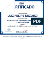 PRÁTICAS DE PREPARO PERECÍVEIS COMPLEMENTAR-Certificado PRÁTICAS DE PRETARO 171943