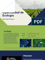 Especialidad de Ecología PDF