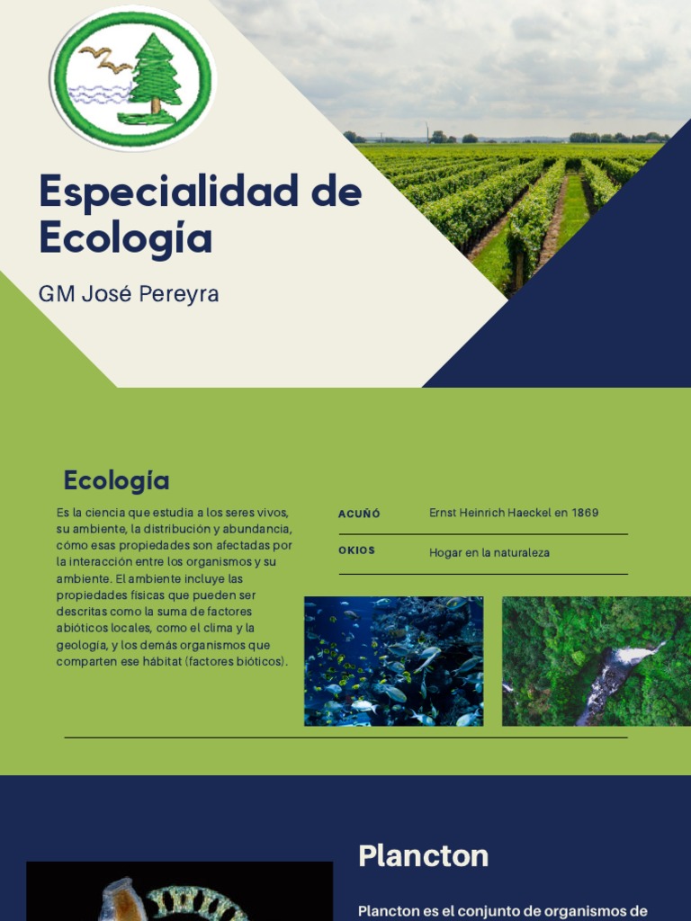 Especialidad de Ecología PDF | PDF | Ecología | Ecosistema