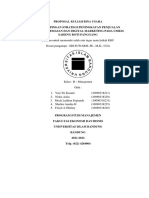 Proposal Saheng Roti Panggang PDF