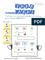Ordenar Silabas Impreso Nivel 3.1 PDF