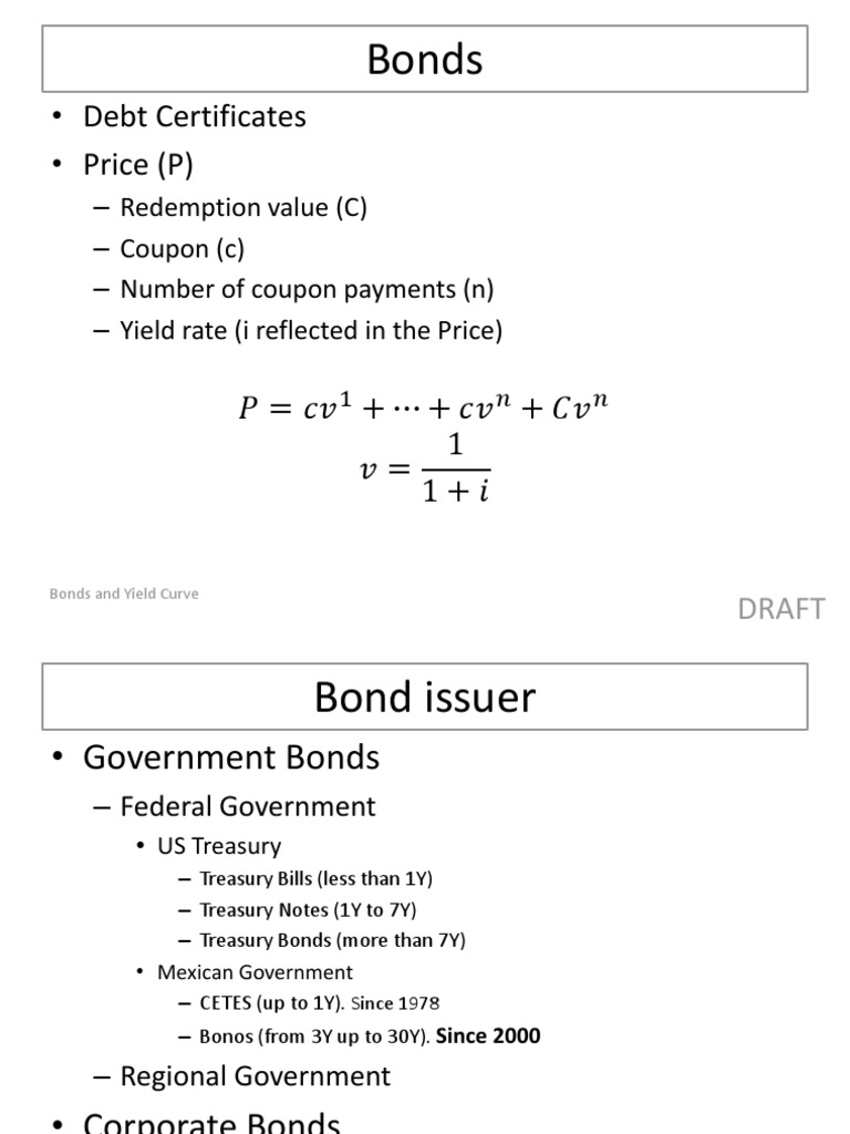 Bond and Yield Curve | PDF | Bond Duration | Bonds (Finance)