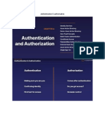 Authentication & Authorisation