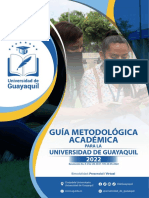Guía Metodológica Académica Universidad de Guayaquil 2022 PDF
