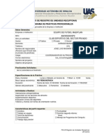 Prácticas nutrición equipo fútbol Mazatlán