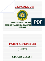 Parts of Speech (Part 2)