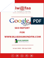 Bluediamondfm SEO Report April 2020