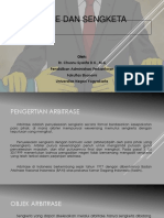 Pertemuan 13-14-Arbitrase Dan Sengketa Bisnis PDF