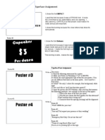 011 - Font Activity Poster Example