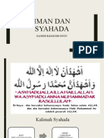 Iman Dan Syahada