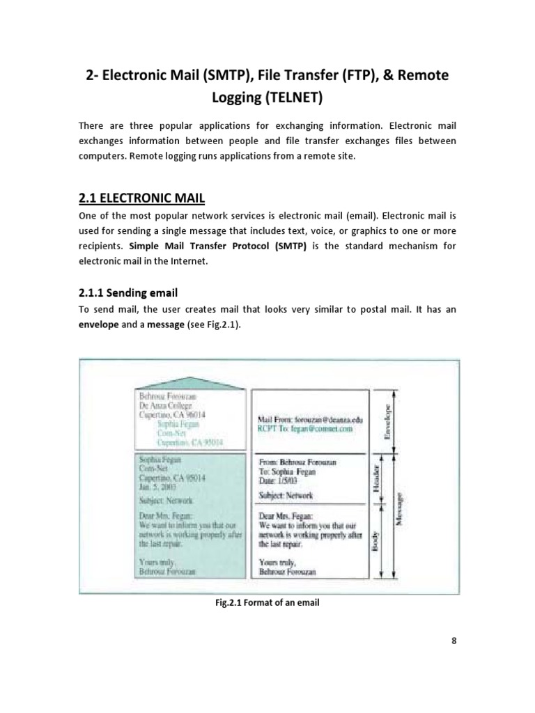 SMTP: The Email Sending Protocol | PDF | File Transfer Protocol ...