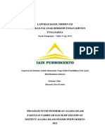 Laporan Observasi SDN 1 Purwanegara Kelompok 2