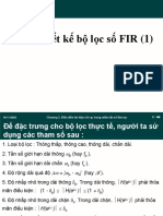 Bài 3. Thiết kế bộ lọc FIR (1) v2 PDF